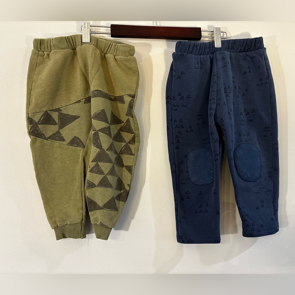 Zara Baby Boy size 2/3T, 2 pairs of super soft joggers